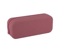 APLI 19778 - Estuche Multiusos de Silicona UpNorth Collection - Rosa Coral - Estuche Escolar de 185 x 75 x 55 mm