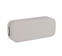 APLI 19783 - Estuche Multiusos de Silicona UpNorth Collection - Gris - Estuche Escolar de 185 x 75 x 55 mm