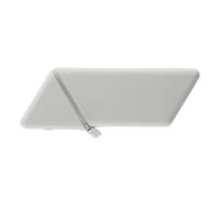 APLI 20614 - Estuche escolar convertible gris de silicona Up North