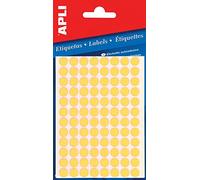 APLI 2079 Gomet Blíster Circulo Flúor, Amarillo, 8 Mm