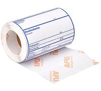 APLI 324 - Rollo 200 etiquetas "envio" , Etiquetas adhesivas con texto preimpreso para rellenar los datos de envío, tamaño etiqueta 109 x 82 mm