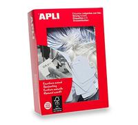 APLI 387 - Etiquetas colgantes blancas 13 x 20 mm 1.000 u.