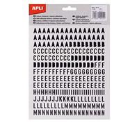 APLI 4410 - letras adhesivas mayúsculas 10 mm