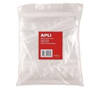 APLI - Bolsa plastico autocierre 120x180 mm, paquete de 100 unidades