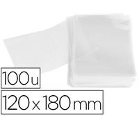 Apli Bolsa Polipropileno 120X180 mm Transparente Pack de 100 Unidades