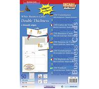 Apli dcc718 250 tarjetas de visita Multi uso, 85 x 54 mm, color blanco