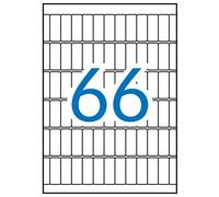 Apli Etiquetas Adhesivas Blanco Cantos Romos 12x30mm Formato A5 Pack 15 Hojas 990 Etiquetas Impresión Manual Laser Inkjet