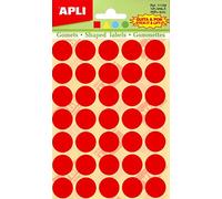 APLI Kids 11109 Gomet Bolsa Etiquetas Figuras Grandes, 12H x 11109