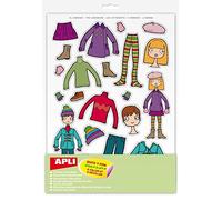 APLI Kids 11450 Gomet Bolsa Figuras El Armario, 12H X 11450