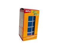 APLI Kids 12476 Gomet Rollo Cuadrado Mediano, Azul, 15 mm x 12476