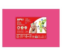 APLI Kids 12757 - Goma EVA rosa 600 x 400 mm 5 hojas