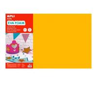 Apli kids 12758 -goma eva naranja 600 x 400 mm 5 hojas