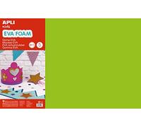 APLI Kids 12762 - Goma EVA verde claro 600 x 400 mm 5 hojas