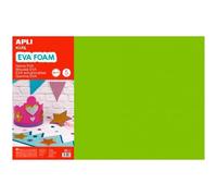 Apli kids 12762 - goma eva verde claro 600 x 400 mm 5 hojas