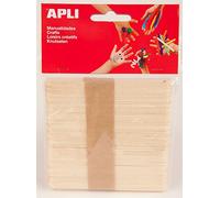 APLI Kids 13063 - Bolsa palo polo natural, 50 uds