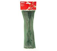 APLI Kids 13275 - Bolsa limpiapipas verde, 50 uds