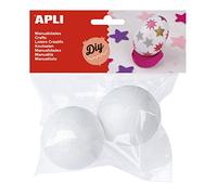 APLI Kids 13280 - Bolsa bolas porexpan 60 mm, 2 uds