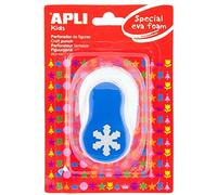 APLI Kids 13302 - Perforadora especial goma EVA copo nieve, 25.4 mm