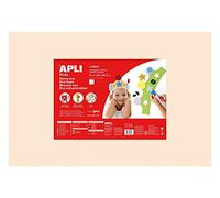 APLI Kids 13347- Goma EVA piel claro 600 x 400 mm 5 hojas