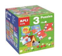 APLI Kids 14114 - Cubo 3 puzles