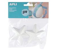 APLI Kids 14799 - Bolsa estrellas porexpan 75 mm, 2 uds