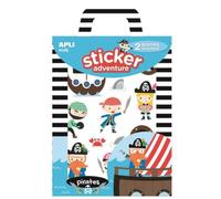 APLI Kids 15166 - Juego de gomets Sticker Adventure modelo Piratas