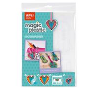 APLI Kids 15175 - Bolsa plástico mágico transparente, 4 hojas