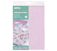 APLI Kids 17116 - Tela adhesiva tonos rosa 4 hojas, Única