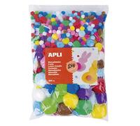 APLI Kids 17448 - Pompones colores surtidos 500 uds.
