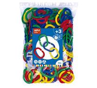APLI Kids 17486 - Anillas engarzables 160 u. - Actividad educativa