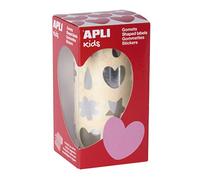 APLI Kids 17615 - Rollo gomets formas surtidas plata