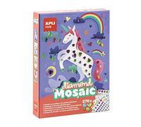 APLI Kids 17927 - Juego DIY, Mosaico con diamantes