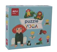 APLI Kids 18203 - Puzzles con Las posturas del Yoga, 24 Piezas