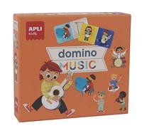 APLI Kids 18205 - Dominó Instrumentos de música, 28 Piezas