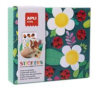 APLI Kids 18362-Juego de gomets Mariquita