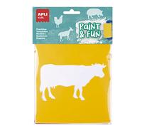APLI Kids 19408 - Plantillas para dibujar de animales de granja