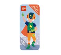 APLI Kids 19709 - Magnetic Mix&Match, Juego magnético Modelo Superhéroes. Juego para Crear vestimentas, Ideal para Llevar de Viaje.