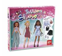 APLI Kids 19799 - Magnets Fashion Show, Juego magnético para Crear vestimentas para niñ@s a Partir de 6 años, CREA Tus Propios Looks y conviértete en diseñador de Moda