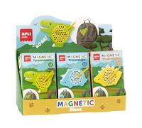 APLI Kids 20312 - Pizarras magnéticas Mini Dinos