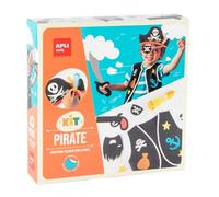 APLI Kids 20361 - Disfraz Pirata Niños 3 Años - Kit DIY con Chaleco y Gorro - Manualidades Creativas con Goma EVA Carnaval o Actividades Infantiles