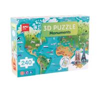 APLI Kids 20632 - Puzle Monumentos del Mundo, 240 Piezas