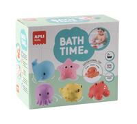 APLI Kids 20673-6 Animales Sensoriales para Bebés y Baño y Red con Ventosas