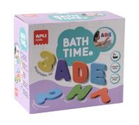 APLI Kids 20674-36 Letras de Goma EVA para Bebé y Baño y Red con Ventosas