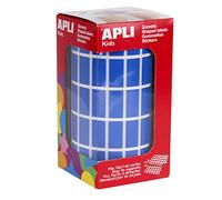 APLI Kids 4884 - Rollo gomets rectangulares 20 x 10 mm azules