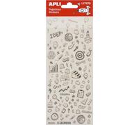 APLI Kids - Hoja De Pegatinas Símbolos E Ideas Apli
