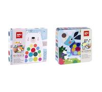 APLI Kids Lote Juegos de Gomets Educativos con temática de Animales - Láminas ilustradas y gomets Removibles_Recomendado para niños a Partir de 3 años