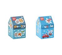APLI Kids Memory casita Safari (16820) + Puzzle (16821)
