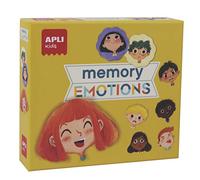 APLI Kids- Memory Emotions-Expressions Collection Juego de Memoria, 24 Piezas, Multicolor (18204)