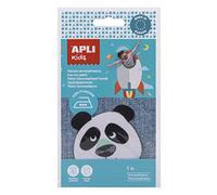 APLI Kids- Parche termoadhesivo panda (17798)