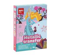 APLI Kids- Princesas Juego con Papel Metalizado Transferible (15267)